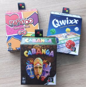 un papayoo, cabanga et qwixx pour septembre