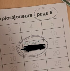 Gagnant tombola athlètes de compete